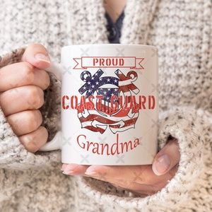 Proud Coast Guard Grandma Mug